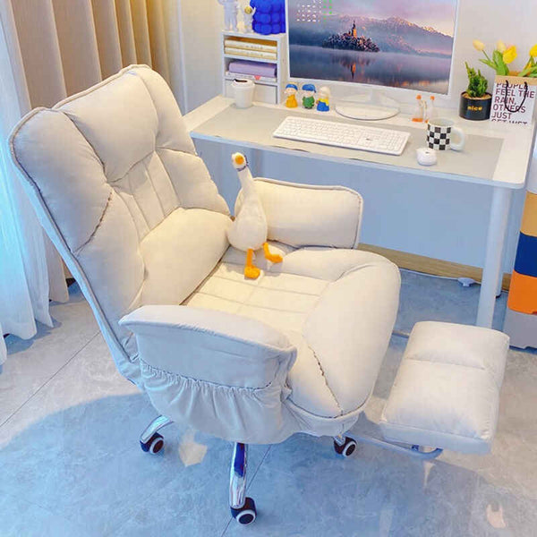 كرسي المكتب الفاخر مع مسند القدم