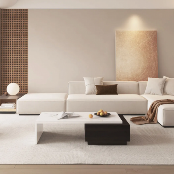 طاولة قهوه بتصميم عصري