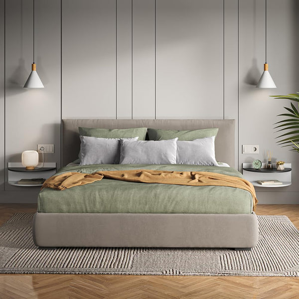 سرير غرفة نوم بتصميم فخم