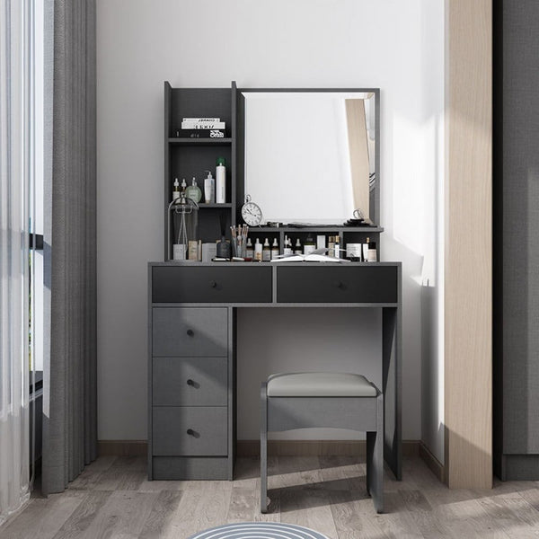 تسريحة خشبية مودرن