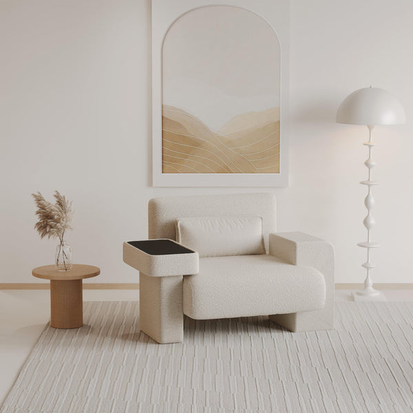 كرسي استرخاء فاخر بتصميم عصري ومبتكر