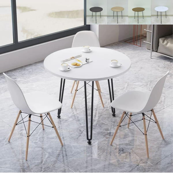 طاولات دائريه خشب