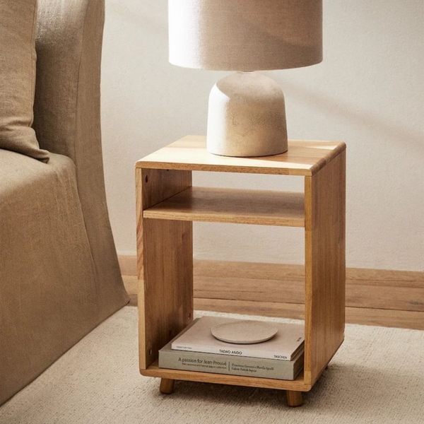 طاوله بتصميم خشبي طبيعي