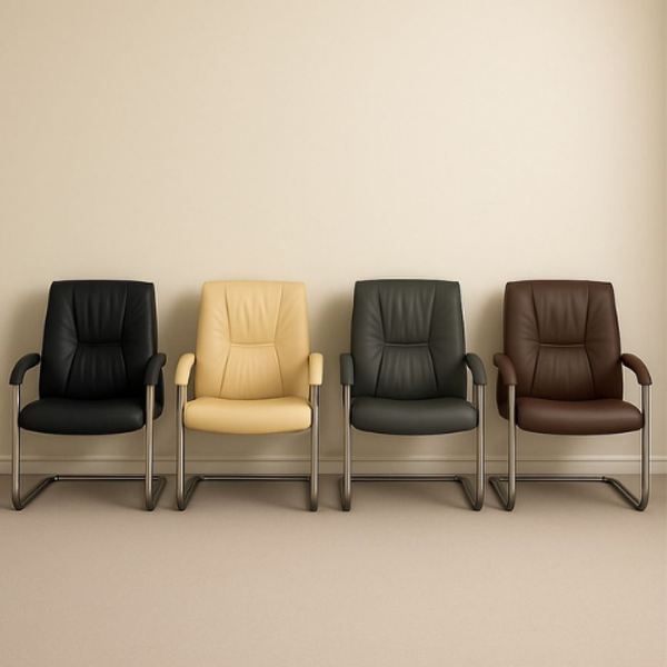 كراسي مكاتب جلديه