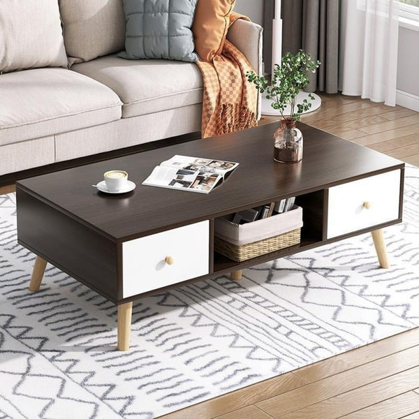 طاولة قهوة خشبية انيقة