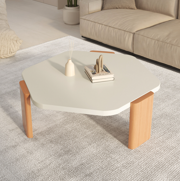 طاولة قهوة خشبية حديثة