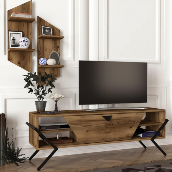 طاولة تلفاز بتصميم مميز