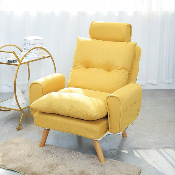 كرسي استرخاء عصري مع مسند للقدم