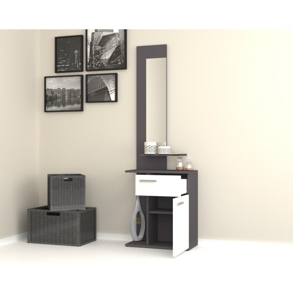 خزانة مدخل مع مرأه